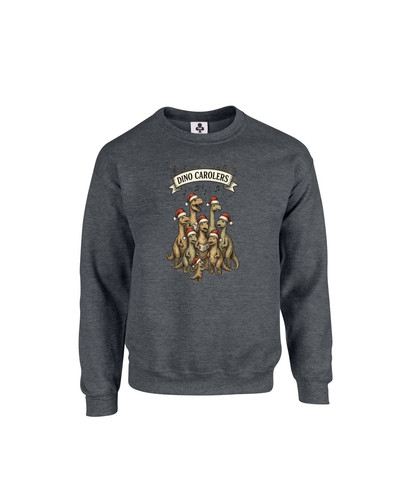 C434 dino carolers+Sweat Dark Heather.jpg