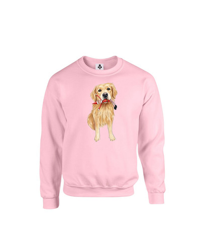 C435 dog with elf+Sweat Baby Pink.jpg