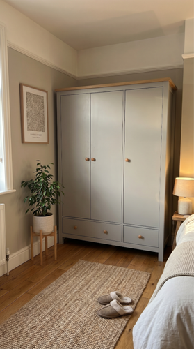 Dhs 3 door wardrobe with drawers in the bedroom.png