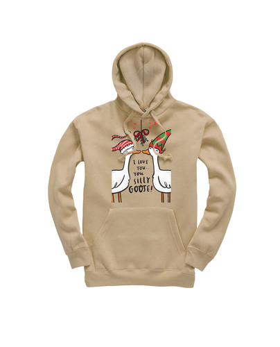 C453 mistletoe goose+Beige Hoodie 02.jpg