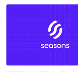 Seasons v2 Construction Vertical Logo — Grid + Avatar/App-Icon Specs (Brand Guidelines)