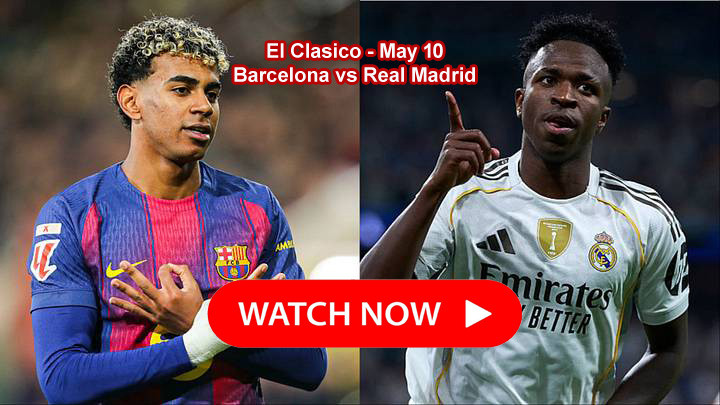 Barcelona vs Real Madrid Live