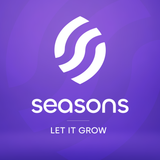 Seasons v2 Cover Slide — Let It Grow Tagline PNG
