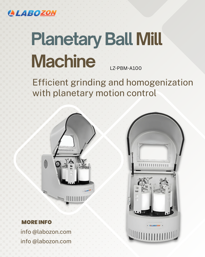 Planetary Ball Mill Machine LZ PBM A100 [Product Highlight].png
