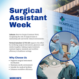 Vertical Autoclave LZ VA A10 Event [Surgical Assistant Week]