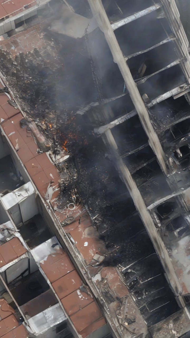 Fire at a shopping center in Iran kills 8 people and injures dozens