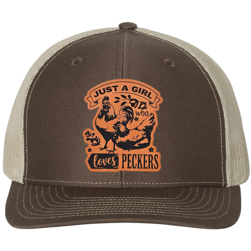 richardson 112 hat girl peckers brown khaki.png