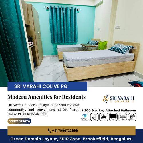 At Sri Varahi Colive PG, daily living is effortless.