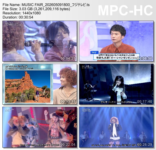 [TV-Variety] MUSIC FAIR – 2026.05.09