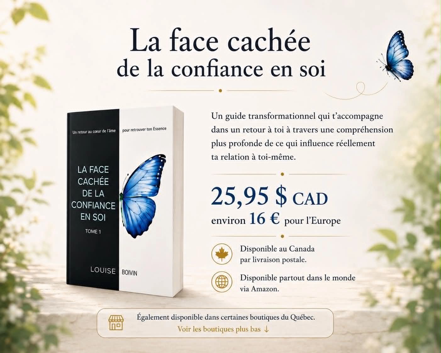 Louise Boivin - Prix et disponibilité