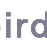 Birdeye Platform Logo (External Partner) — Monochrome Grey SVG