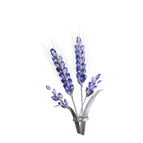 Seasons v2 Crystalline Lavender Bouquet 3D PNG.png