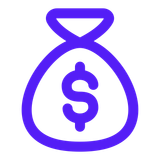 Seasons v2 Money Sack Icon — UI Element SVG