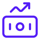 Seasons v2 Money Trend Up Icon — UI Element SVG