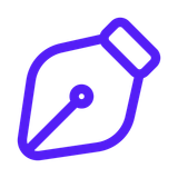 Seasons v2 Pen Nib Icon — UI Element SVG