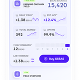 Seasons v2 Mobile Dashboard UI — App Screenshot