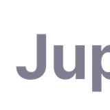 Jupiter Exchange Platform Logo (External Partner) — Monochrome Grey SVG
