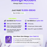 Seasons "Use Your Wallet like a Savings Account" Onboarding Infographic v2 (English, with Yield 3.0