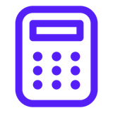 Seasons v2 Calculator Icon — UI Element SVG