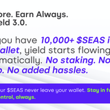 Seasons v2 Earn Yield 3.0 — Value-Prop Card PNG
