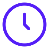 Seasons v2 Clock Icon — UI Element SVG
