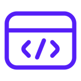 Seasons v2 Code Window Icon — UI Element SVG