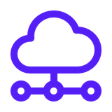 Seasons v2 Cloud Data Icon — UI Element SVG