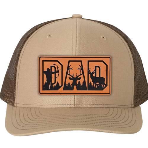 richardson 112 hat dad hunter khaki brown.png