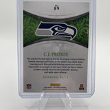 2016 Panini Crown Royale CJ Prosise Pink Foil Rookie 199 (2)