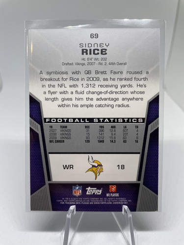2019 Topps Unrivaled Sydney Rice 499 (2).1