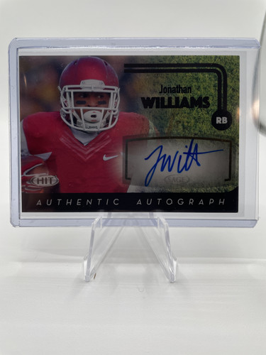 2016 Sage Hit Jonathan Williams Rookie Auto #A75 (1).1