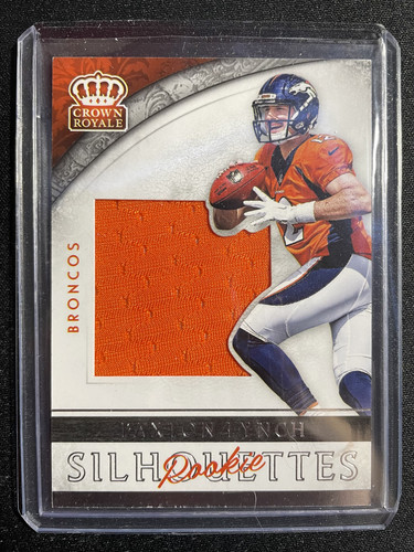 2016 Panini Crown Royale Paxton Lynch Rookie Silhouettes Patch #10 (1).1