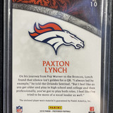2016 Panini Crown Royale Paxton Lynch Rookie Silhouettes Patch #10 (2)