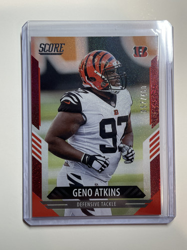 2021 Panini Score Geno Atkins Red Foil 460 #281 (1).1