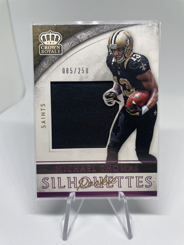 2016 Panini Crown Royale Michael Thomas Rookie Silhouettes Patch 250 (1).1