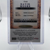 2021 Sage Premier Draft David Moore Red Border Rookie Auto #A199 (2)