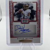 2021 Sage Premier Draft David Moore Red Border Rookie Auto #A199 (1)