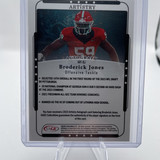 2023 Sage Artistry Broderick Jones Black Border Rookie Auto #ART BJ (2)