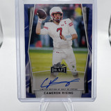 2022 Leaf Draft Cameron Rising Blue Foil Rookie Auto 25 #BA CR1 (1)