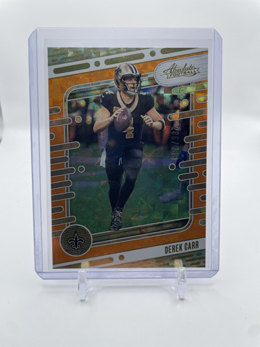 2024 Panini Absolute Football Derek Carr Orange Mosaic 299 #76 (1).1