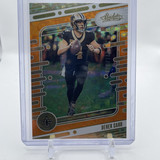 2024 Panini Absolute Football Derek Carr Orange Mosaic 299 #76 (1)