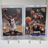 1997 Score Board Rookies Tim Duncan #57 + 1996 Ray Allen Rookie #84 (1)