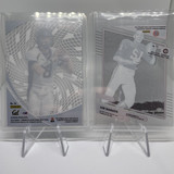 2023 Panini Clear Vision Aaron Rodgers + Donruss Clearly Joe Namath Jets Set (3)