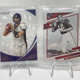 2023 Panini Clear Vision Aaron Rodgers + Donruss Clearly Joe Namath Jets Set (2)