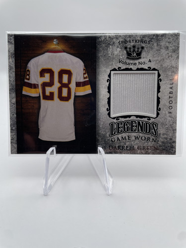 2023 Sportkings Volume No. 4 Darrell Green Game Worn Relic Patch #LSM 68 (1).1