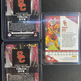 2023 Panini Gridiron Kings Travis Dye Rookie Auto 199 (x2) + Phoenix Base (2)