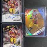 2023 Panini Gridiron Kings Travis Dye Rookie Auto 199 (x2) + Phoenix Base (1)