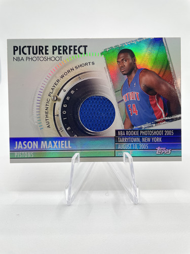 2005 06 Topps Jason Maxiell Picture Perfect Rookie Patch 129 (1).1