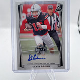 2022 Leaf Draft Devin Brown White Foil Rookie Auto 100 #BA DB1 (1)