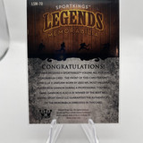 2023 Sportkings Volume No. 4 Rich Gannon Game Worn Relic Patch #LSM 70 (2)